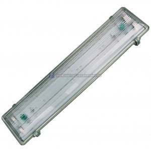 Feuchtraum Wannenleuchte T8 Leuchtstoffrohr IP65 2x36W 1250cm