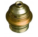 Portalámparas casquillo E27 metálico roscado 250V